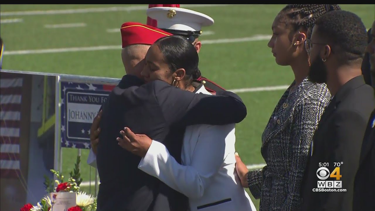 Marine Sergeant Johanny Rosario Pichardo Laid To Rest In Lawrence