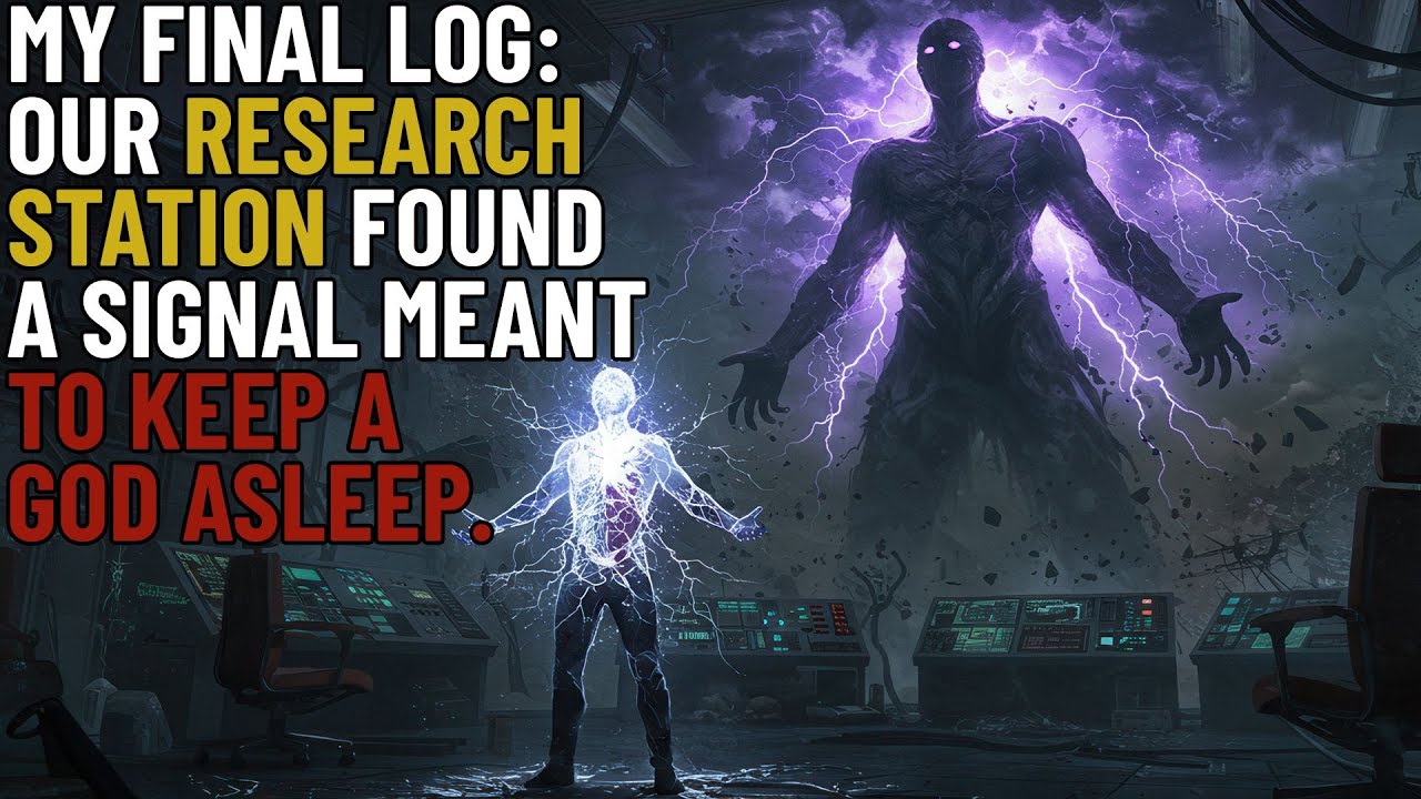 My final log: Our research station found a signal meant to keep a god asleep.