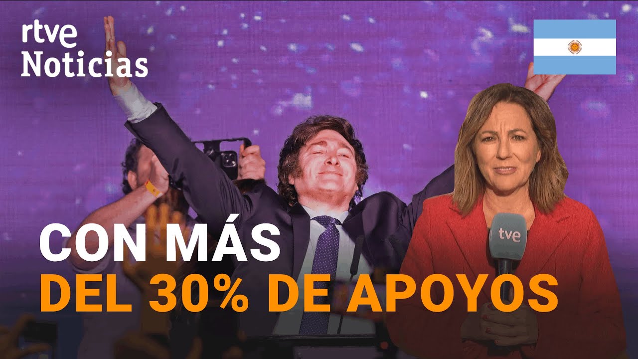 ARGENTINA: JAVIER MILEI, candidato ULTRADERECHISTA, GANA por SORPRESA las PRIMARIAS | RTVE