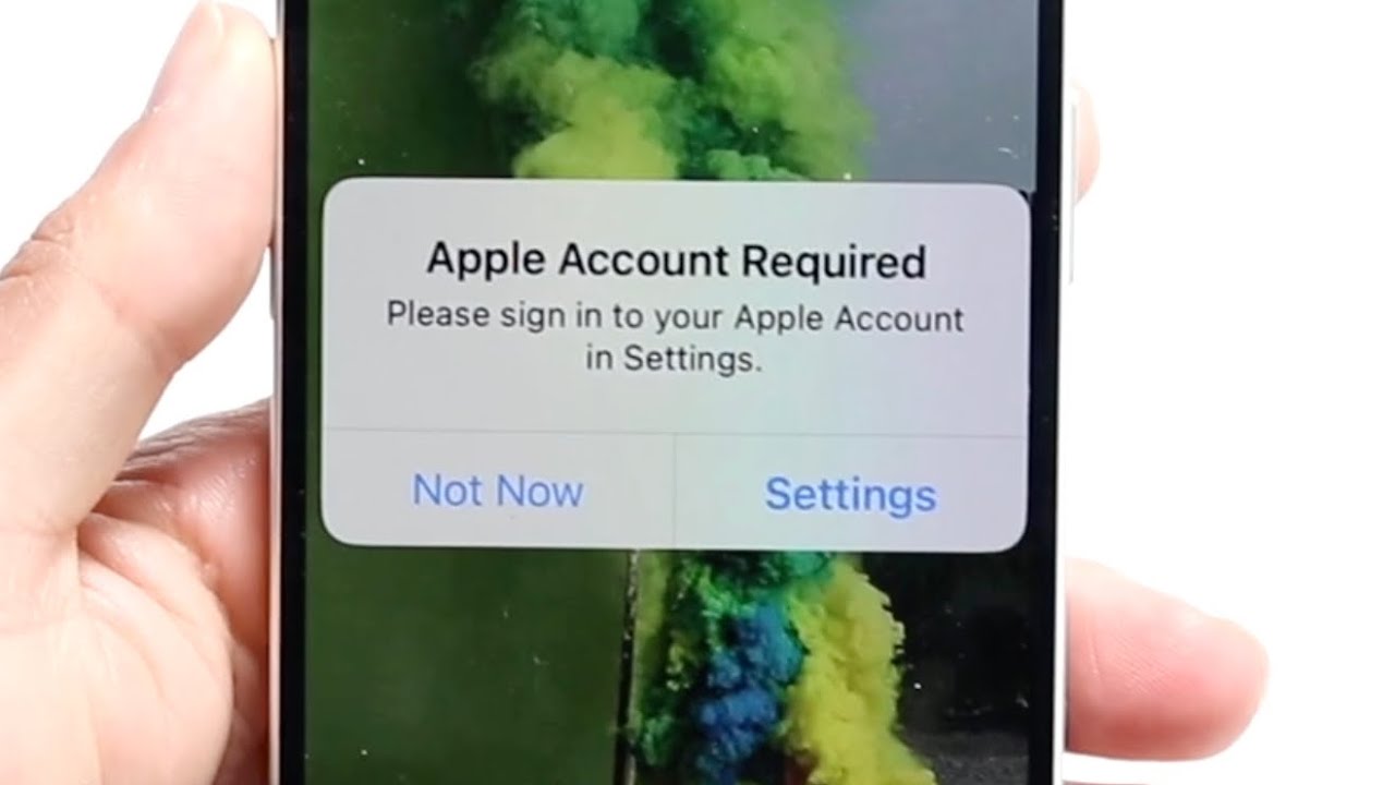 How To FIX Apple Account Required Pop Up! (2025)