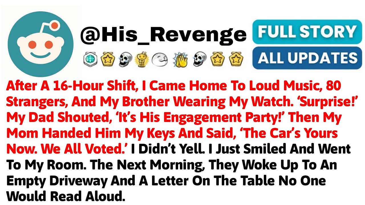 After A 16-Hour Shift, I Came Home To Loud Music, 80 Strangers, And My Brother Wearing My Watch. &lsquo;Su