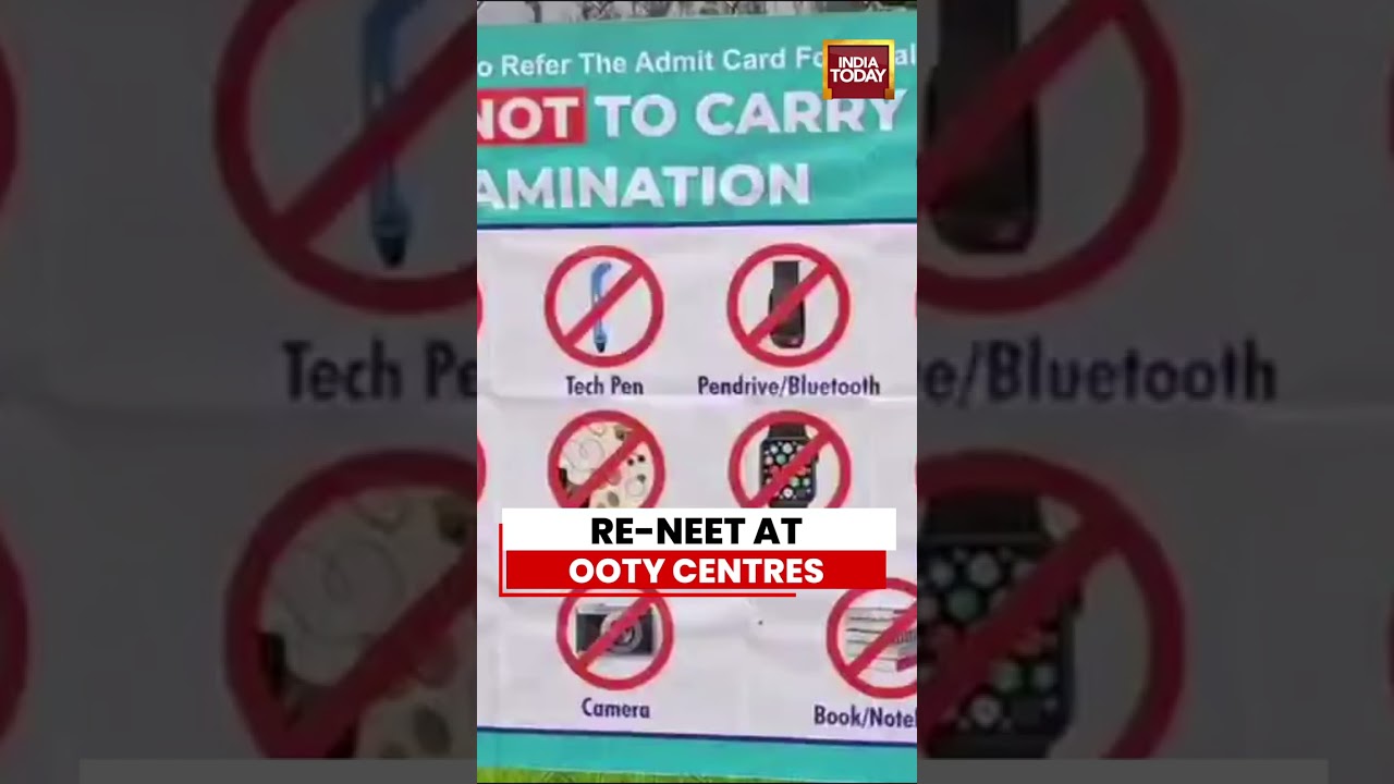 NEET Exam Conducted At Two Centres In Ooty | NEET | Re-NEET | NEET-UG 2026 | Tamil Nadu