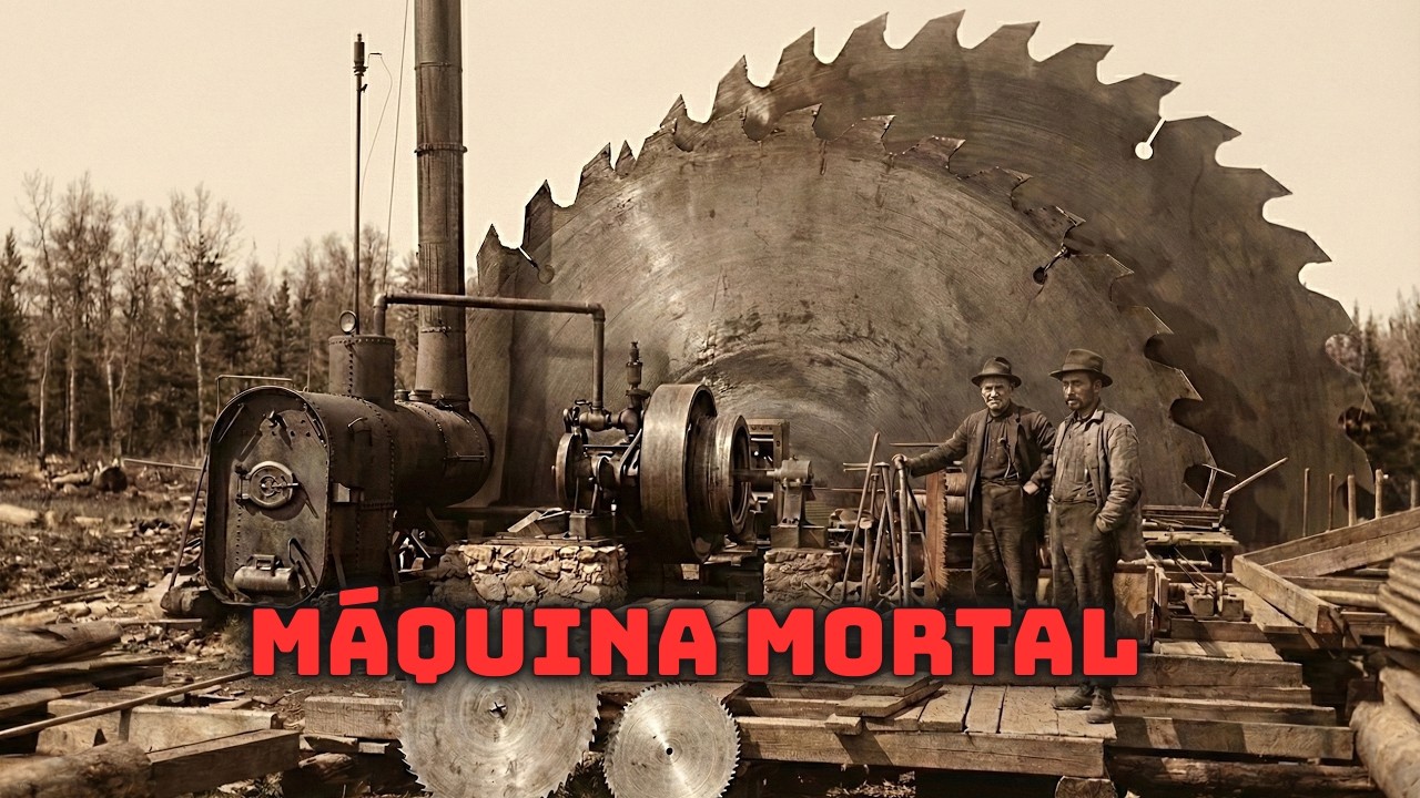 El gigante industrial: cómo el aserradero de vapor dio forma al mundo moderno