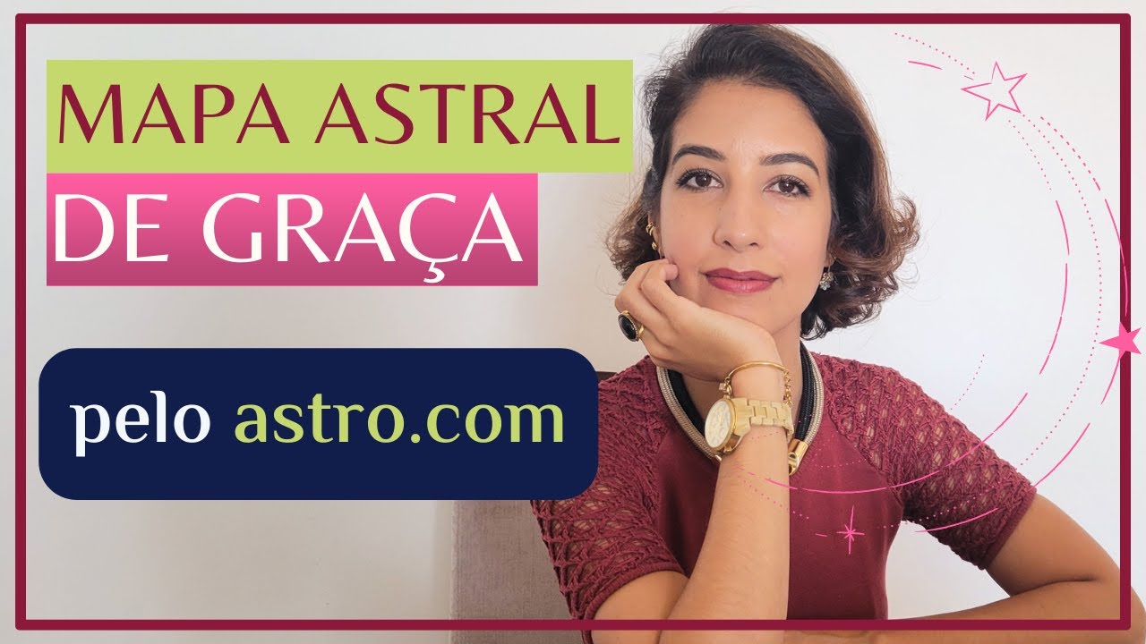 Como fazer seu Mapa Astral grátis no astro.com