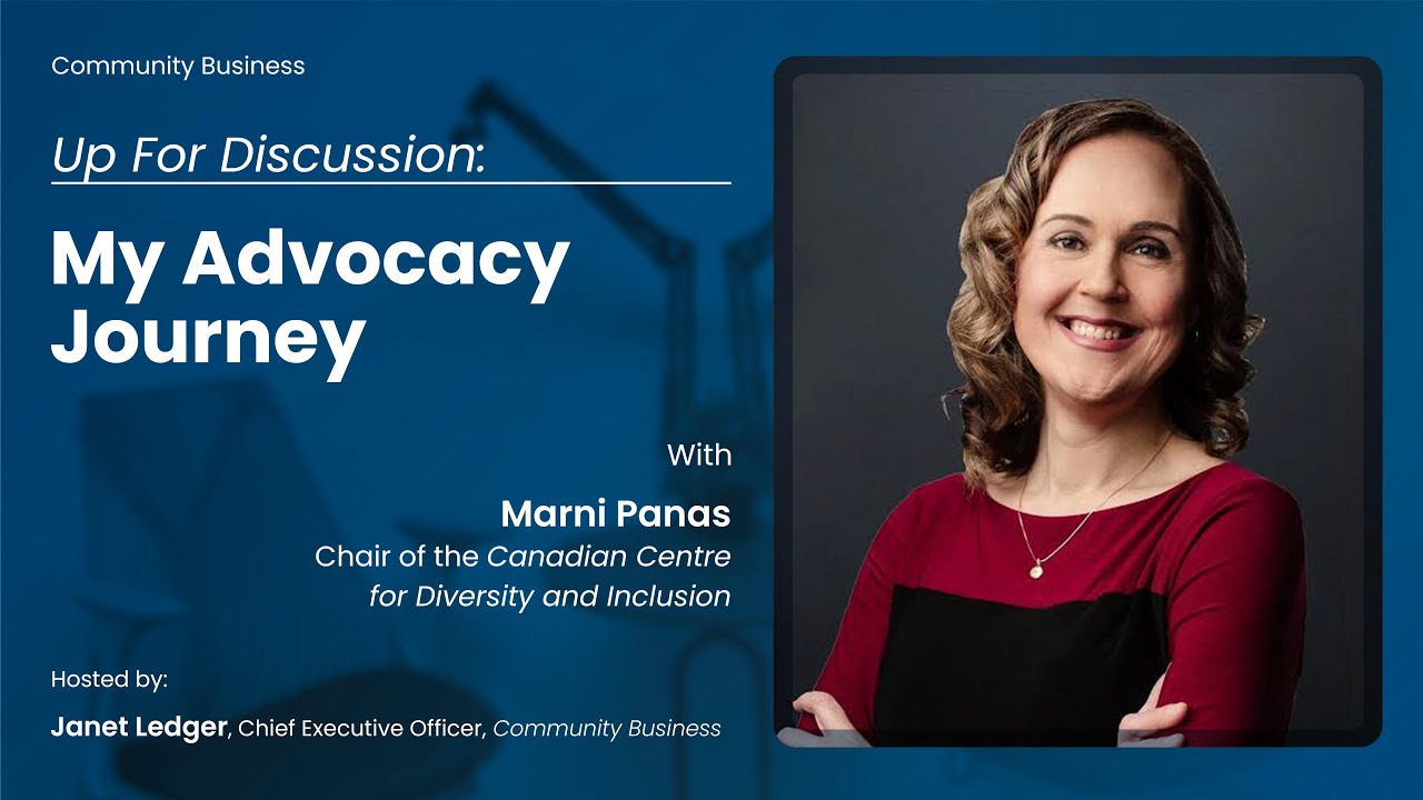My Advocacy Journey | Up for Discussion with Marni Panas