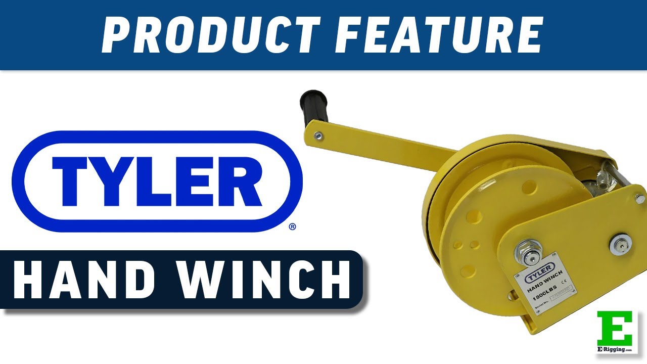 Tyler Tool Painted Hand Winch | E-Rigging Products