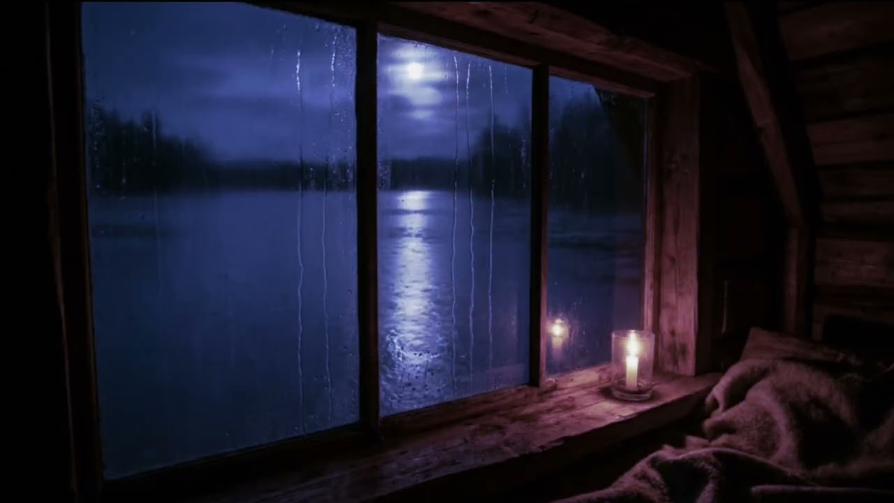 Soft Rain Ambience for Fast Sleep 🌙 No Thunder, No Music