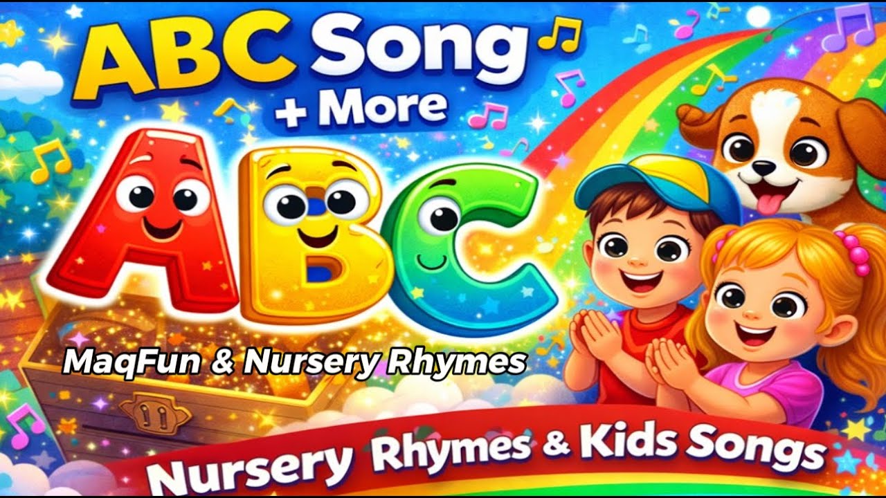 ABC Song + More Nursery Rhymes & Kids Songs | MaqFun & Nursery Rhymes