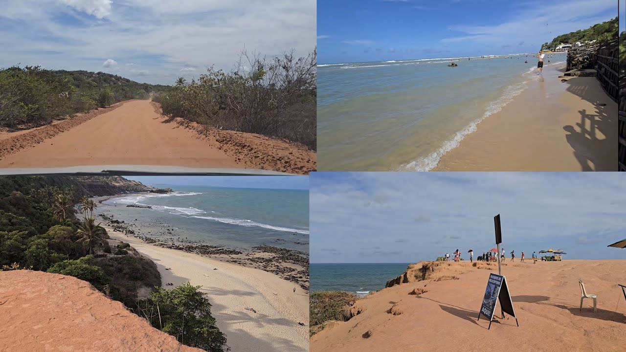 Passeio em Praia de Pipa e Chapadão 4k