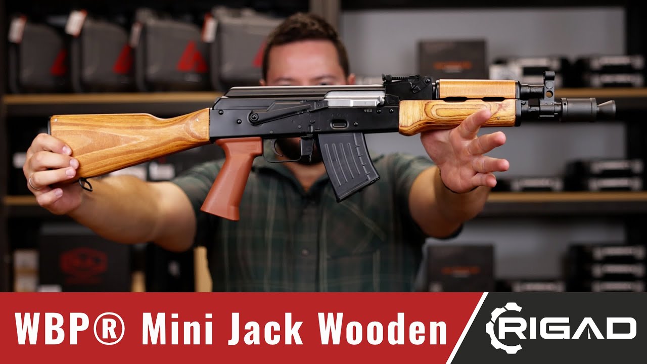 Samonabíjecí puška WBP® Mini Jack Wooden AK47! Novovýroba z Polska! RIGAD
