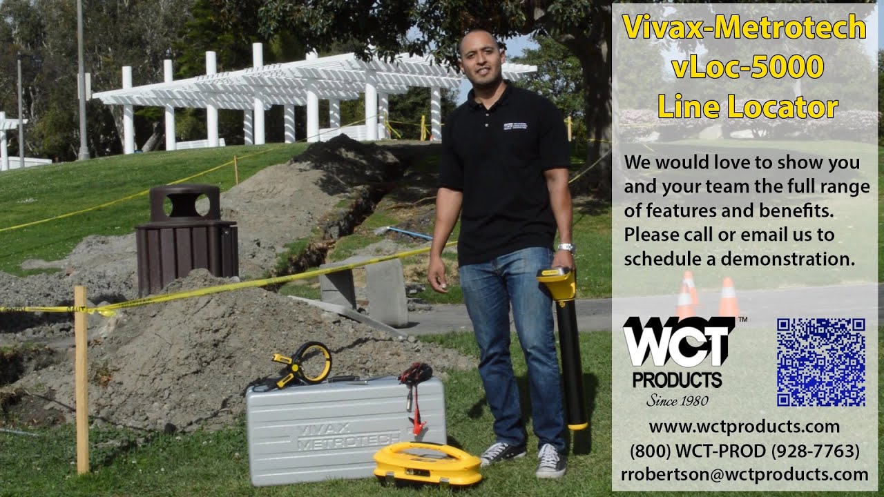 WCT Products Overview: Vivax-Metrotech vLoc-5000 Underground Pipe & Cable Locator