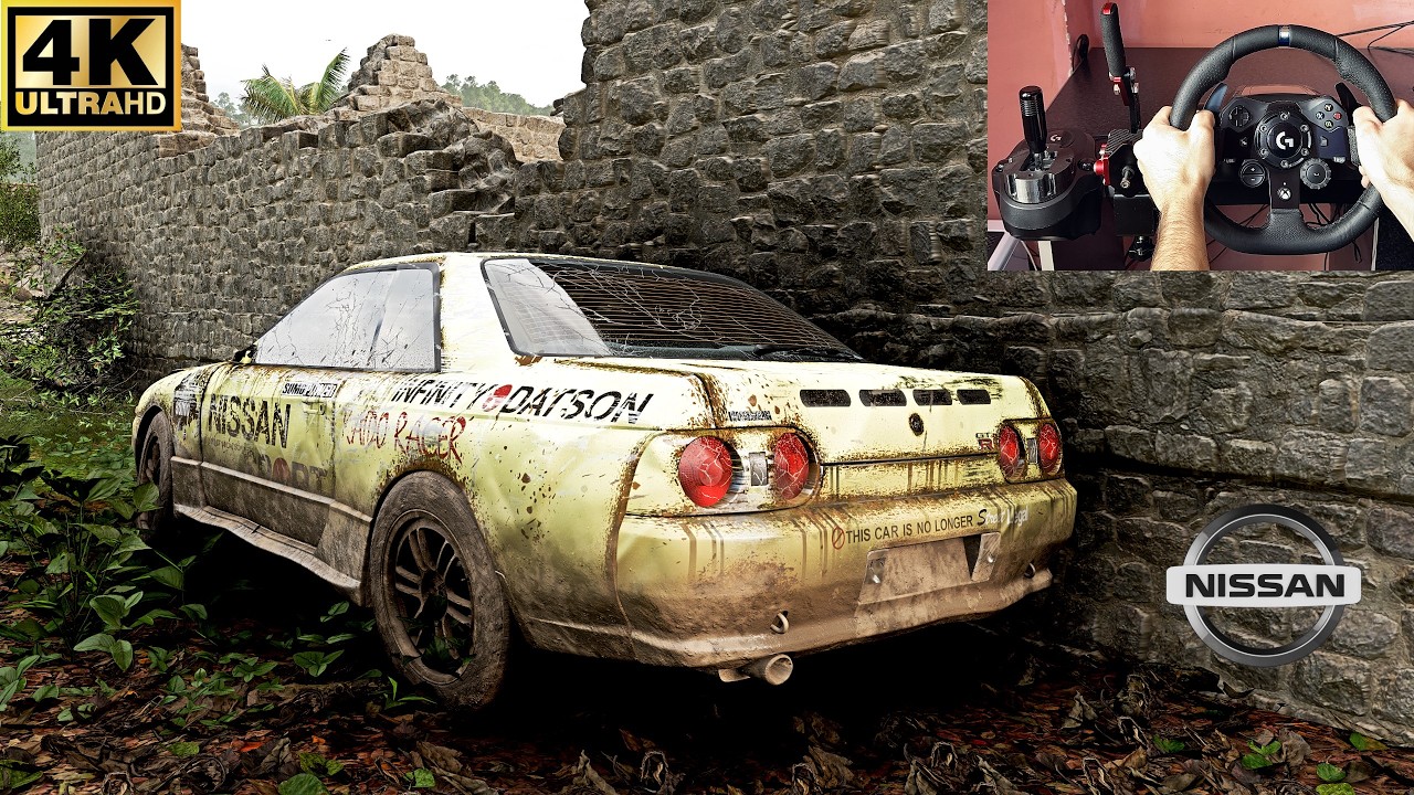 Rebuilding  Nissan GTR R32 | Forza Horizon 5 | Steering Wheel Gameplay
