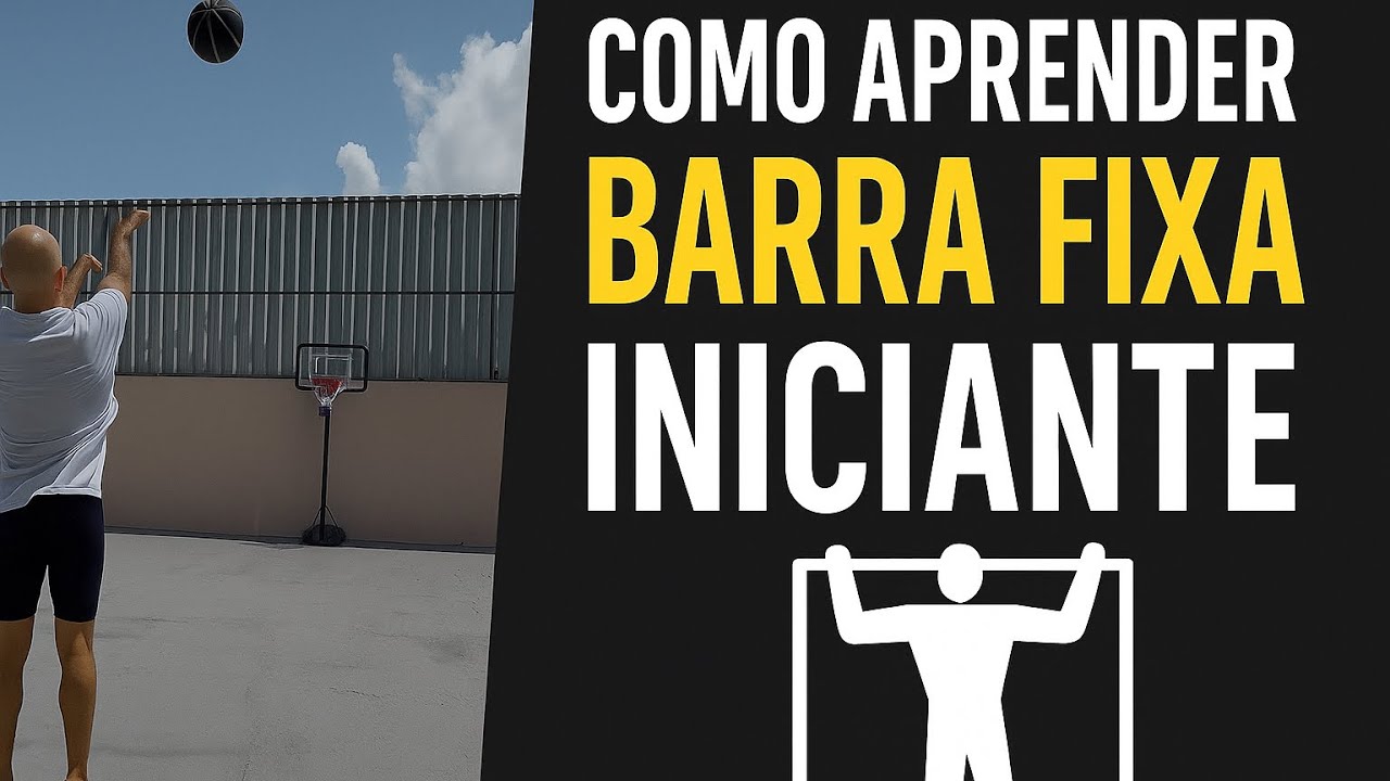 Comece na barra fixa assim…🫡