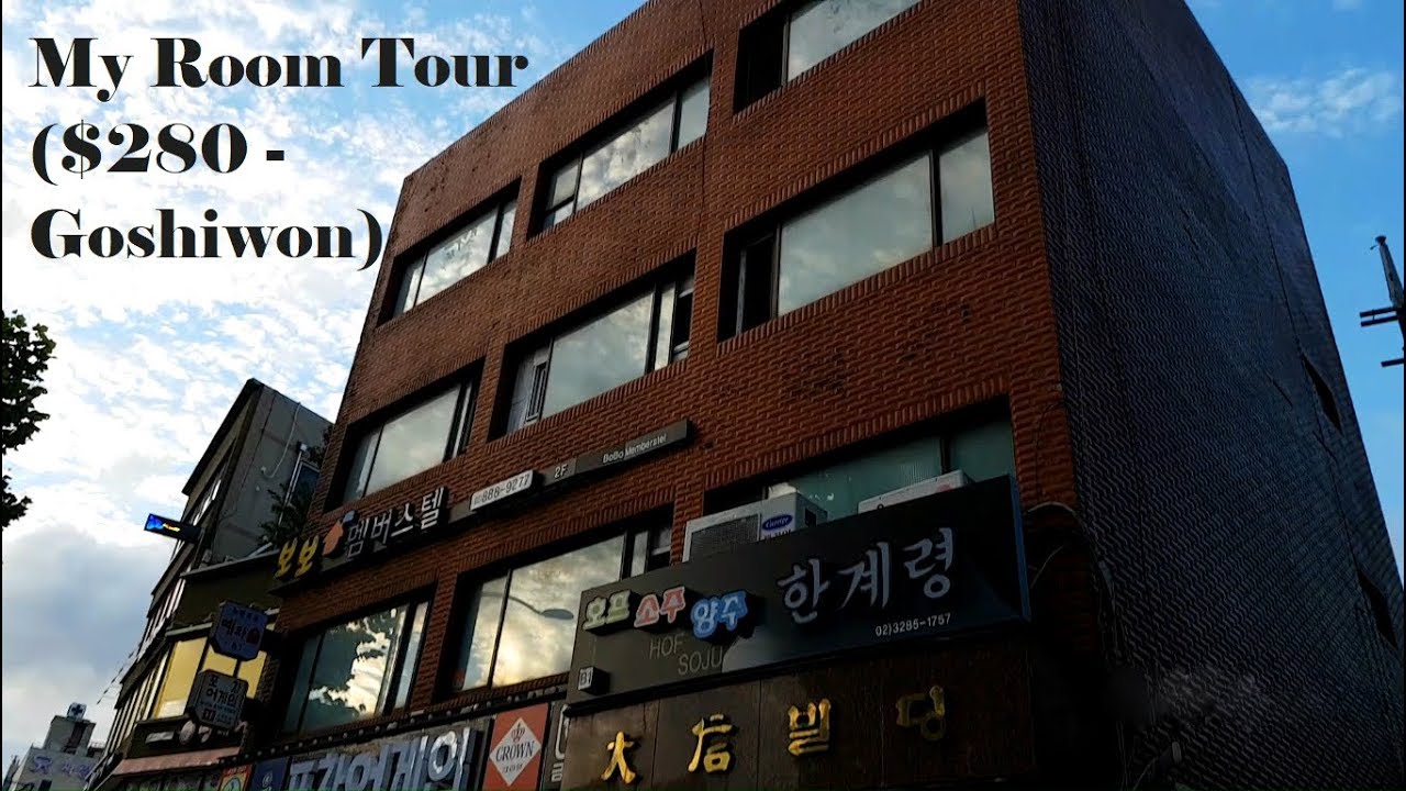 My Goshiwon Room Tour $280 (Near SNU)