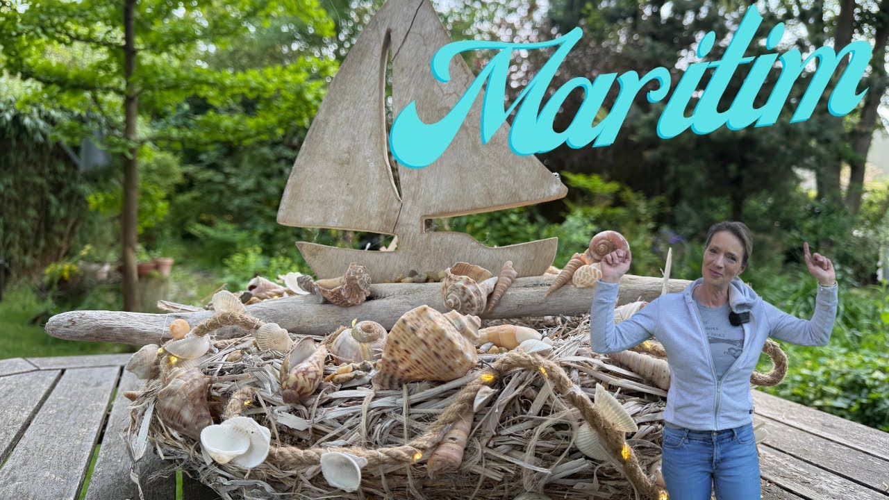 Maritime Kranzidee f&uuml;r den Sommer 2025 🩵 unser sommerliches Highlight RUCK ZUCK gemacht 🩵