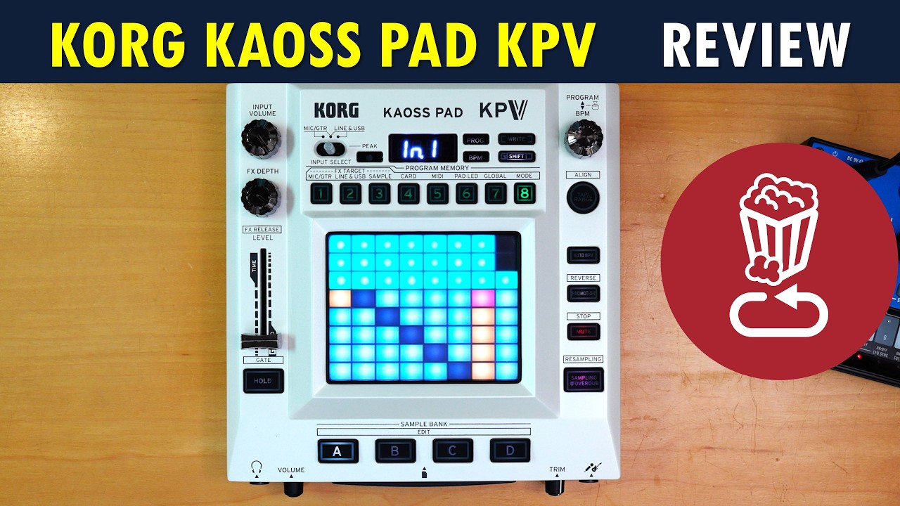 Korg KAOSS PAD KPV // In-depth review & tutorial