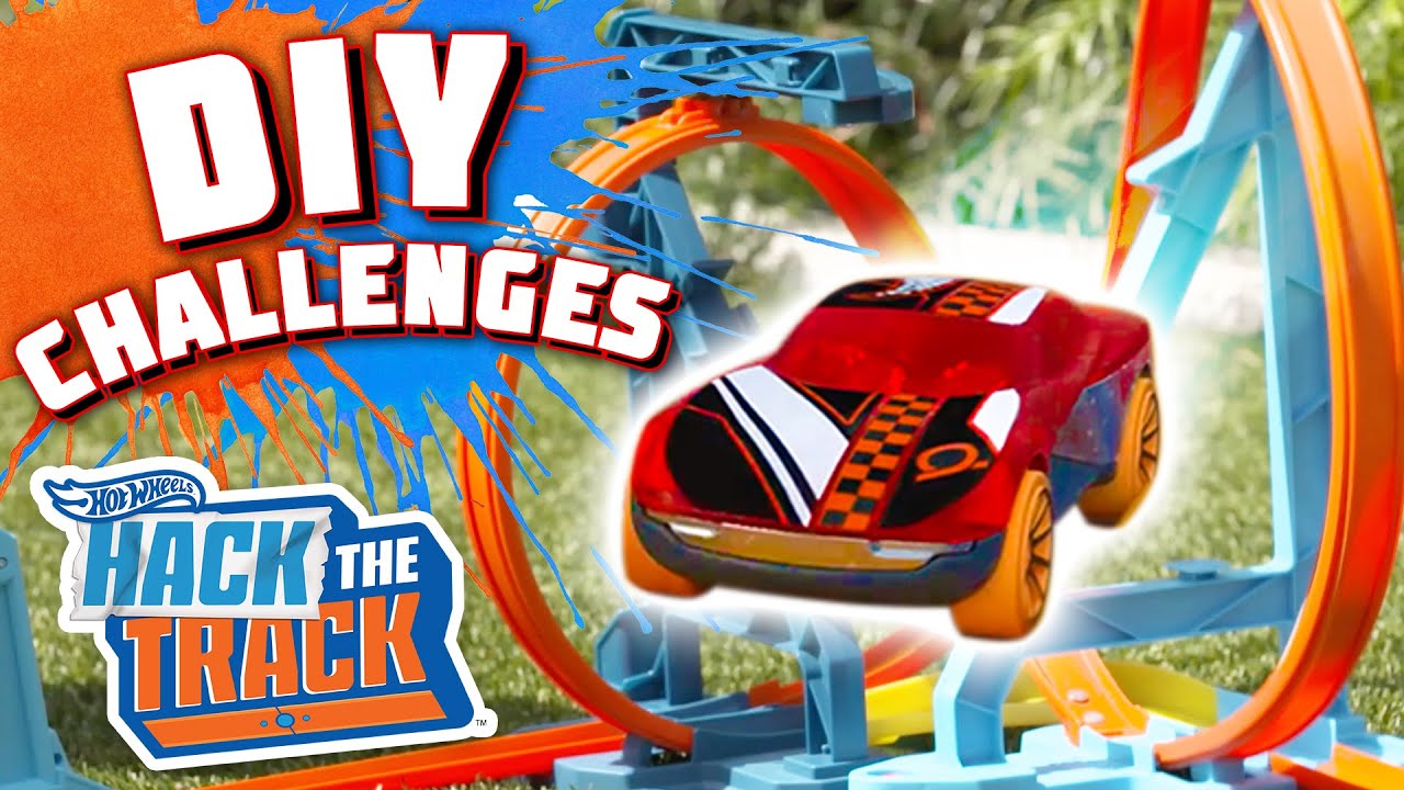 Best DIY Hack the Track Challenges Part 2! | Hack the Track | Hot Wheels