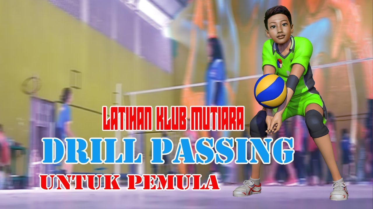 latihan drill passing bawah bola voli