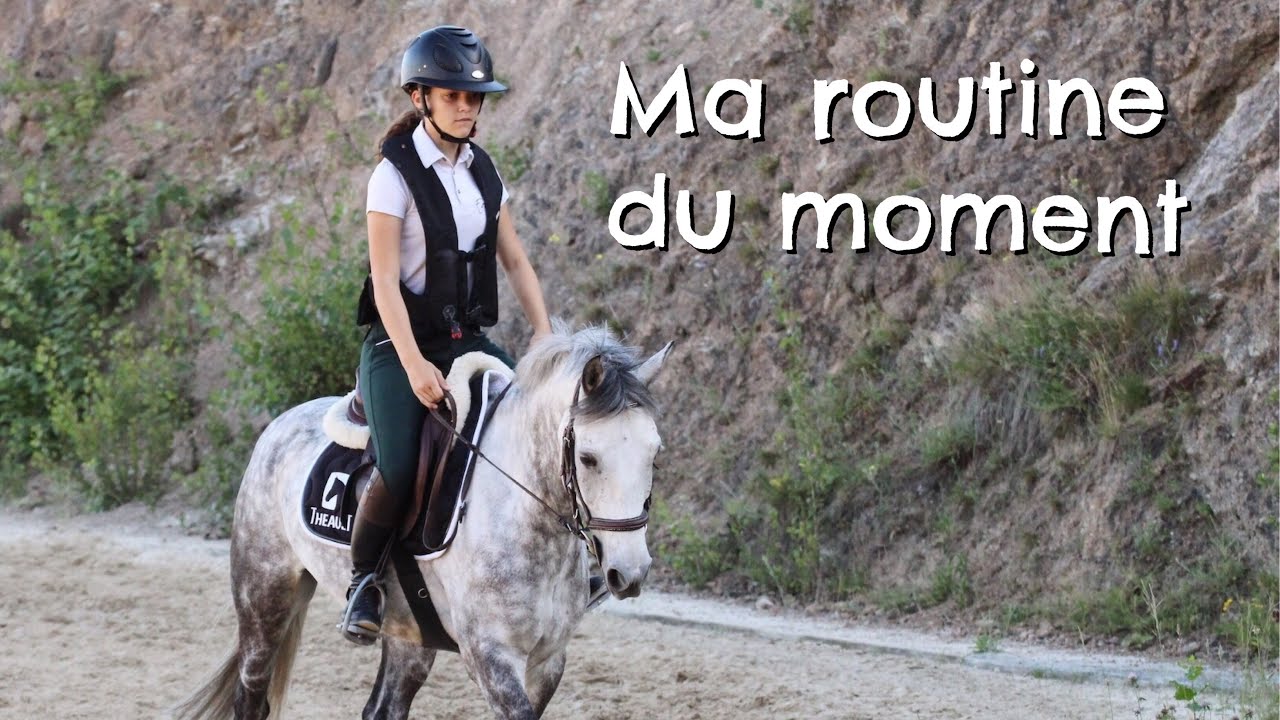Routine avant/après séance en été