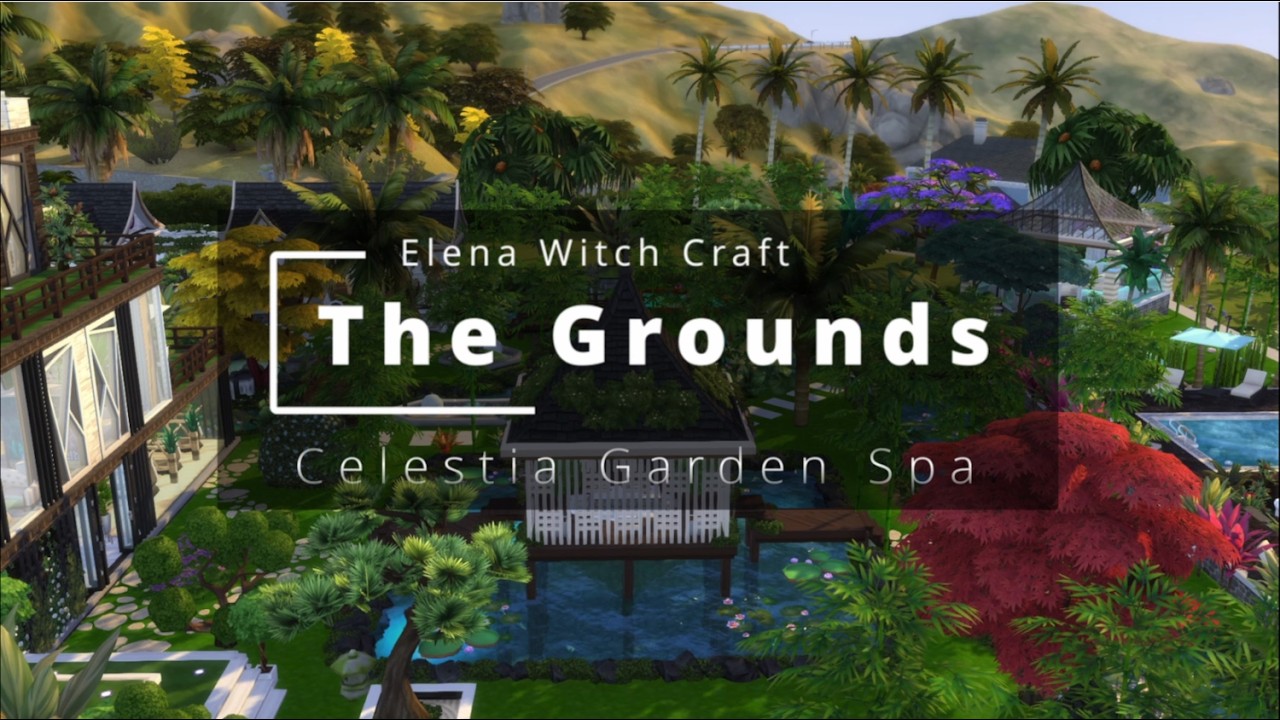 The Grounds // The Sims 4 // Speed Build // no CC