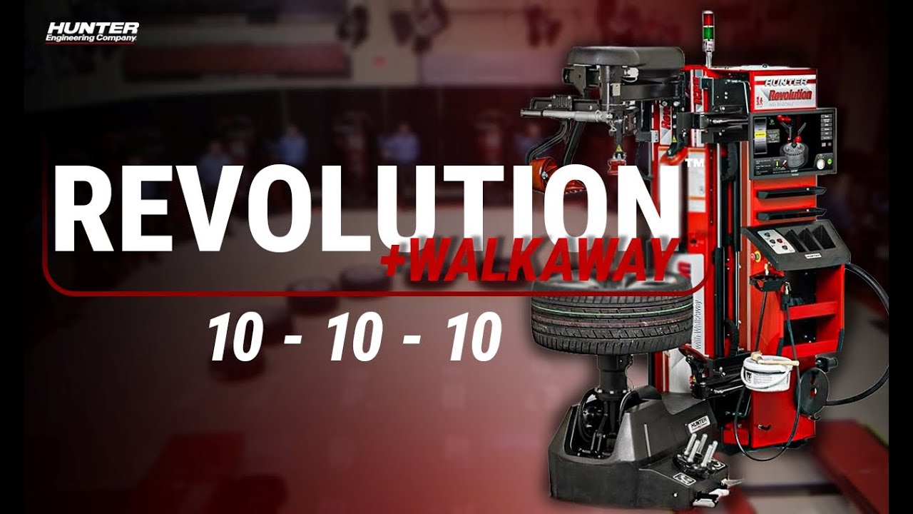 Hunter's Fully-Automatic Revolution Tire Changer
