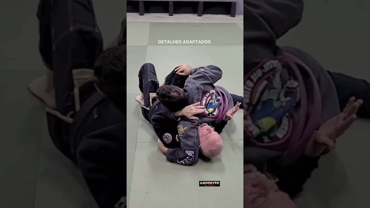 Jiu-Jitsu - Defesa de Montada e de Chave de P&eacute; / Invers&atilde;o / Katagatame.