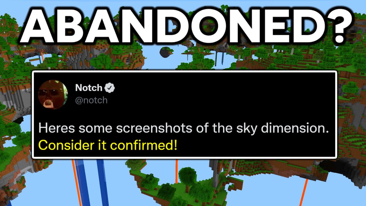 What Happened to Minecrafts SKY Dimension?