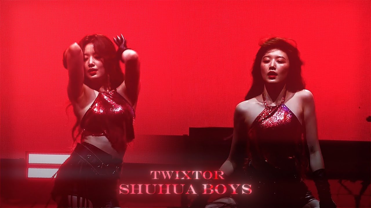 (G)i-dle Shuhua 'Boys' fancam 230617 solo twixtor clips