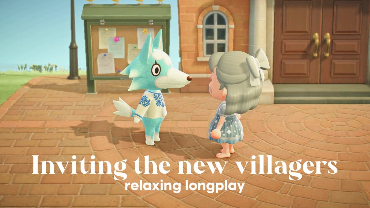 あつ森 妖精の島で新しい住民を呼ぶ  | Inviting Fairycore Villagers ACNH Relaxing Longplay (No Commentary)