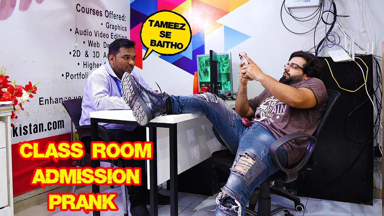 Class Room Admission Prank | Pranks In Pakistan | Humanitarians