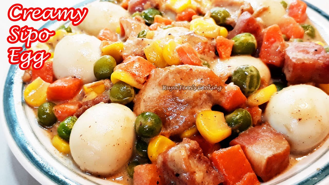 CREAMY SIPO EGG | SUPER EASY | SUPER YUMMY!!!