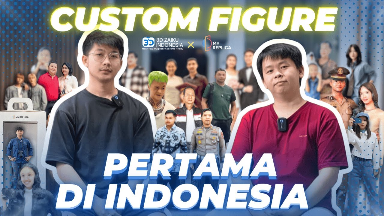 CUSTOM FIGURE PERTAMA DENGAN AUTO COLORING DI INDONESIA‼️INI DIA CERITA DIBALIK KESUKSESAN MYREPLICA