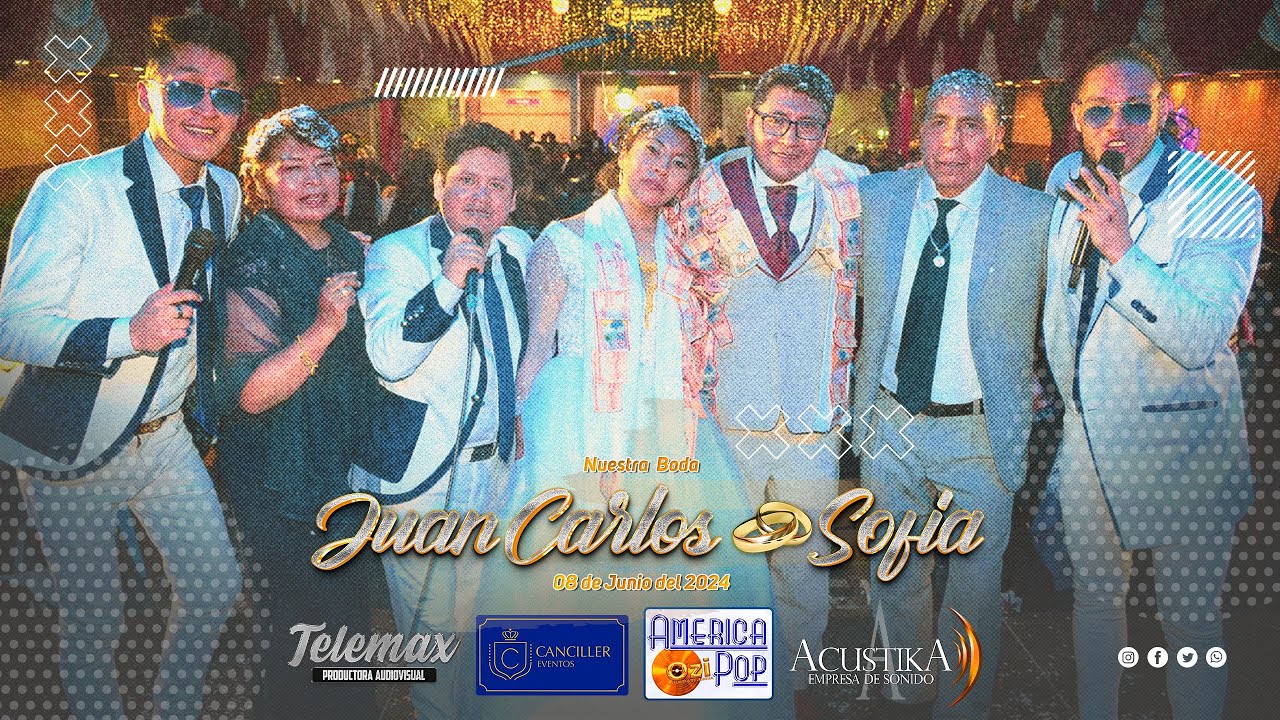 America Pop en vivo - Boda de Juan Carlos & Sofia