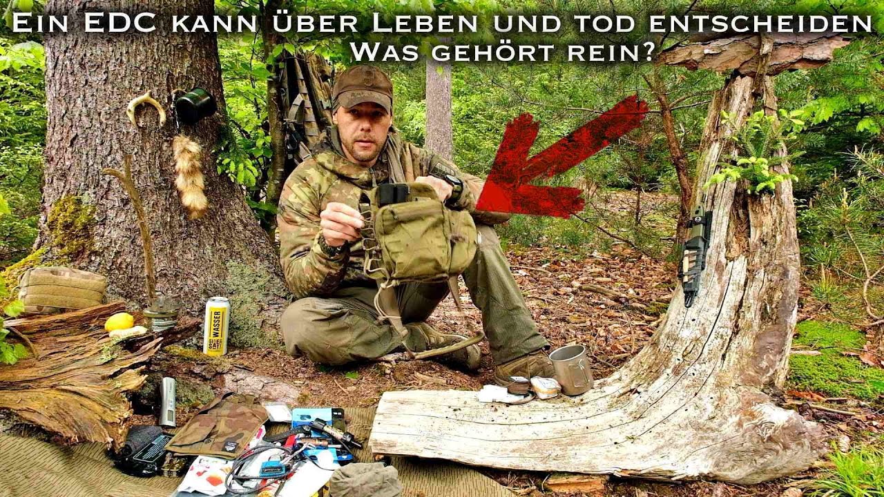 Was gehört in dein EDC? Gegenstände für alltägliche oder Survival Situationen.