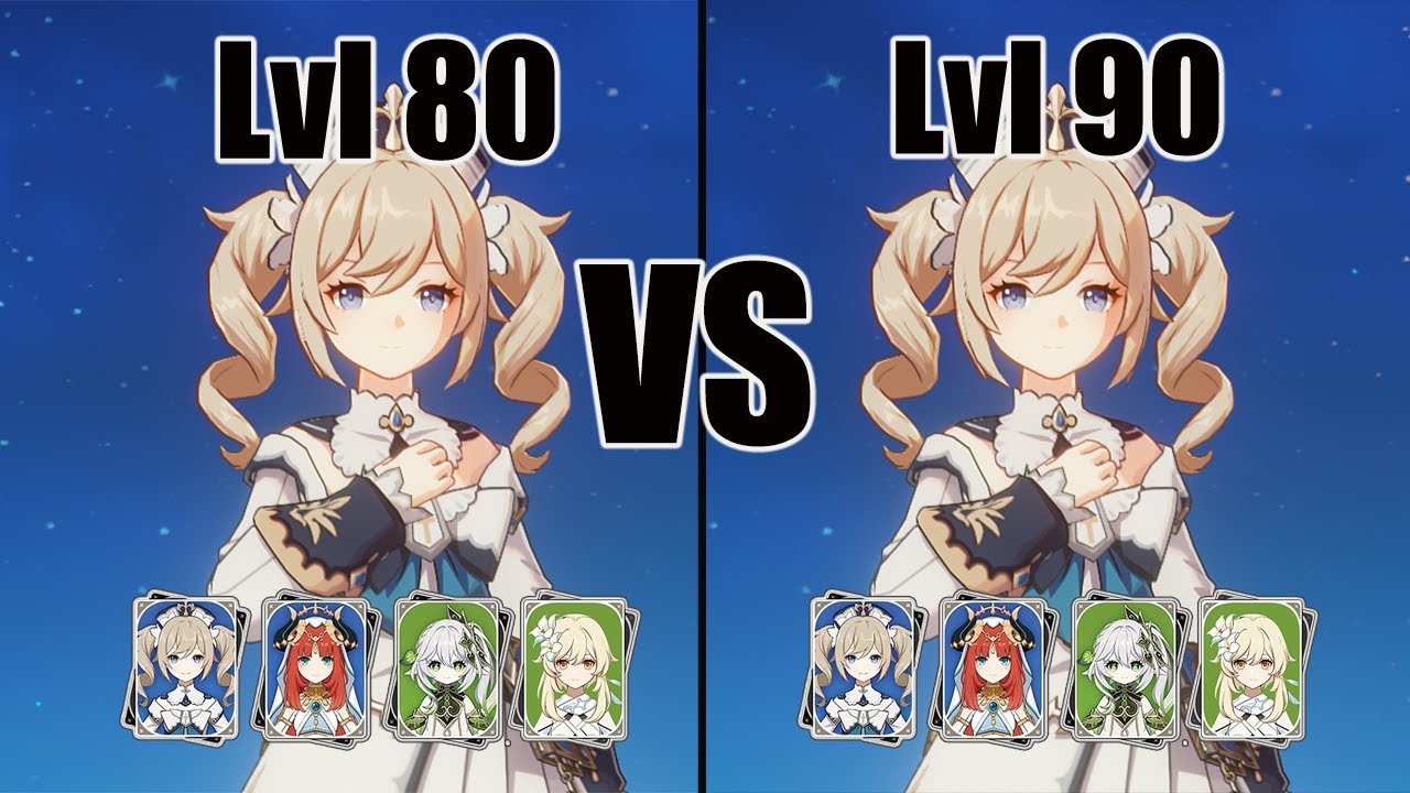 Barbara in Nilou Bloom Team - Genshin impact