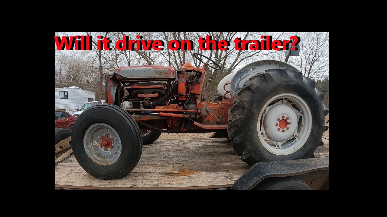 Ford 641 Workmaster Tractor Rescue Will It Drive Out of the Weeds?