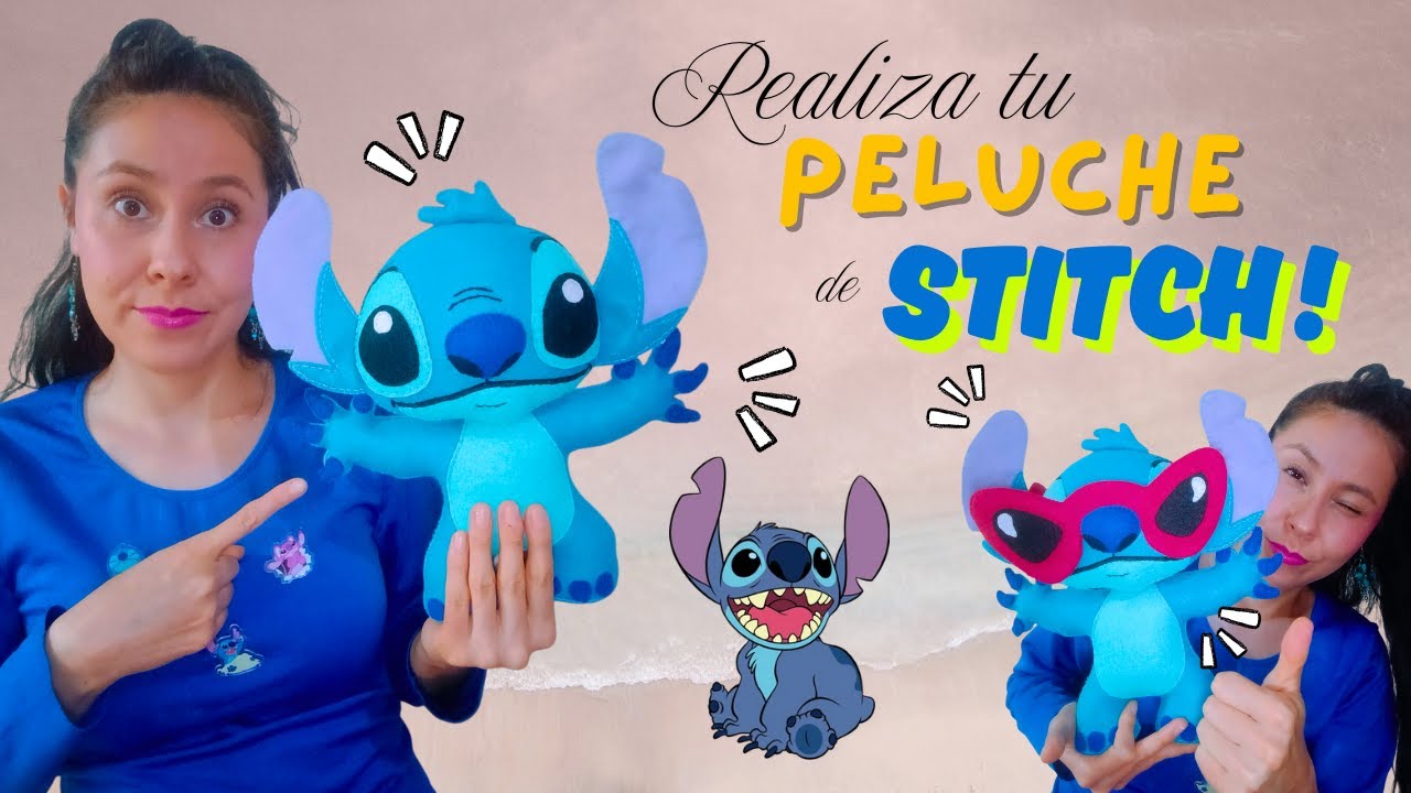 Como hacer Peluche de Stitch paso a paso...!!