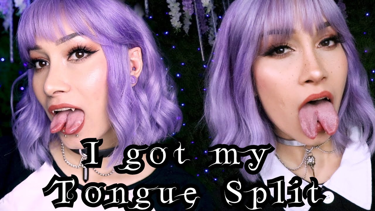 I GOT MY TONGUE SPLIT + Experience/ Aftercare | Scream Kiwi