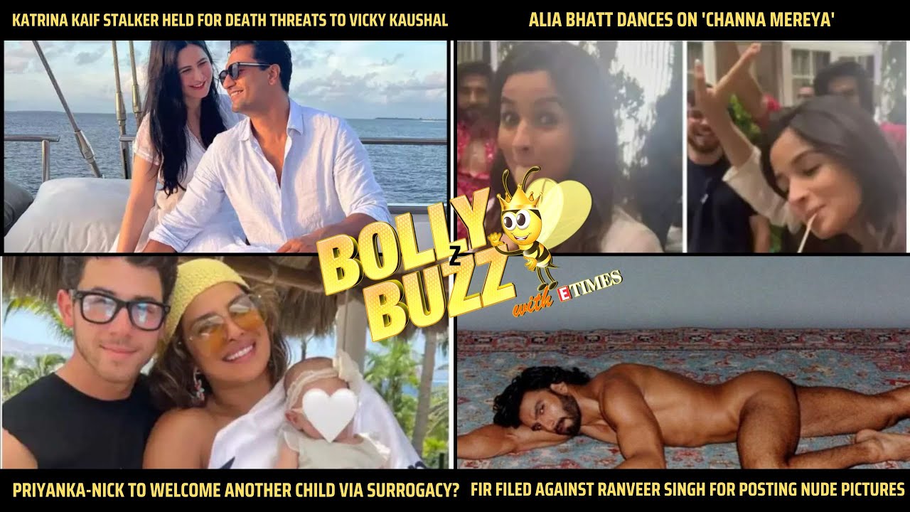Katrina's stalker held for death threats to Vicky; FIR against Ranveer Singh for a nude photoshoot