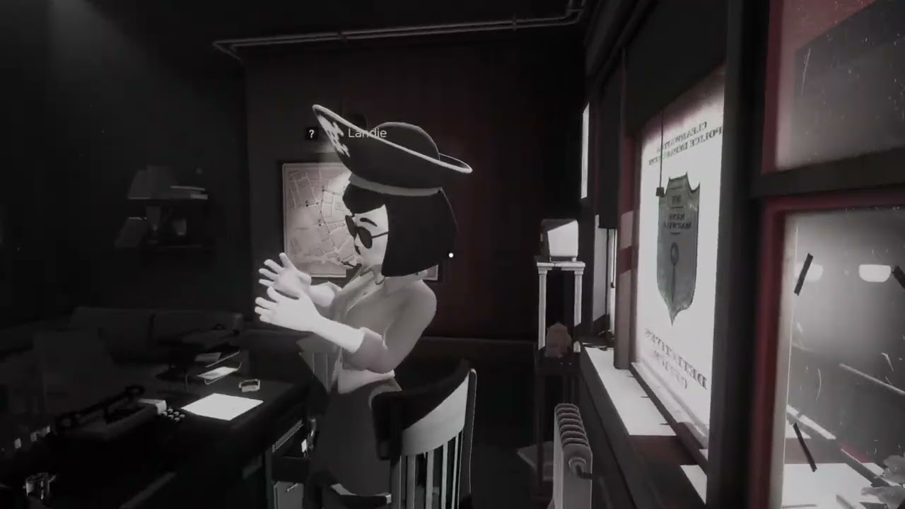 Playing Escape Simulator - Detective's Office