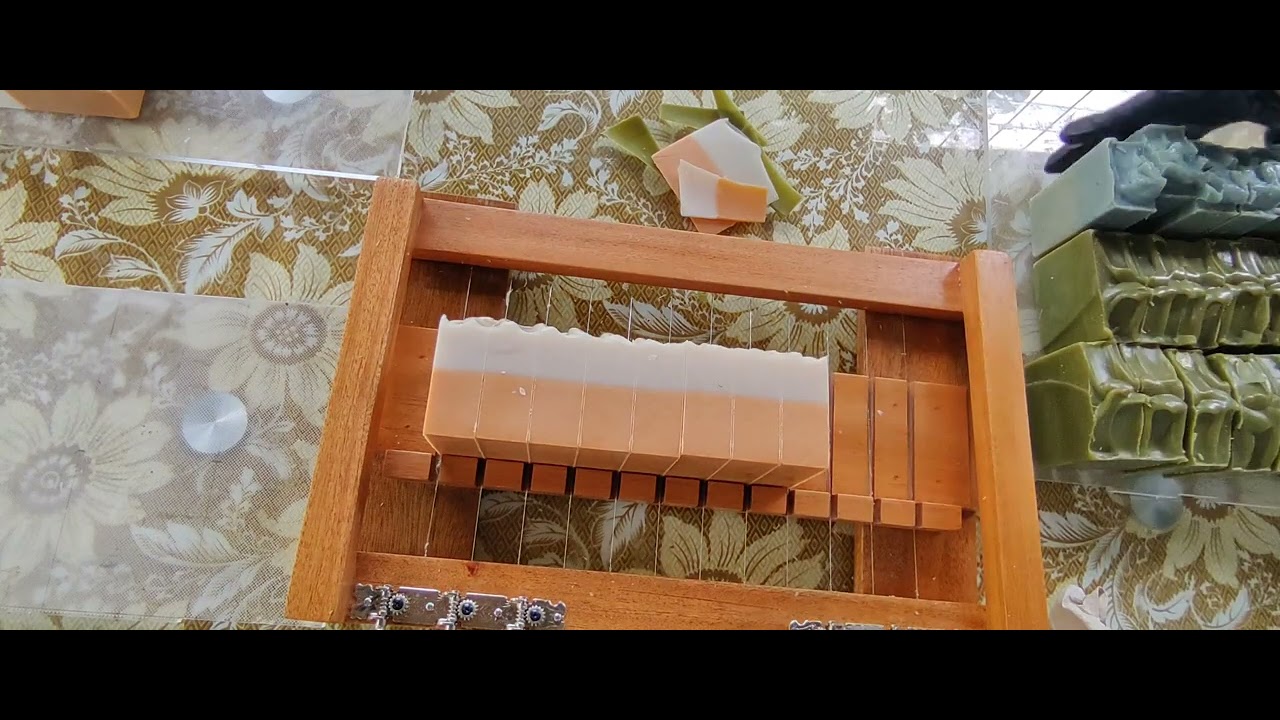 Satisfying Soap Cutting! How to Slice Cold Process Soap Like a Pro 🧼✨
