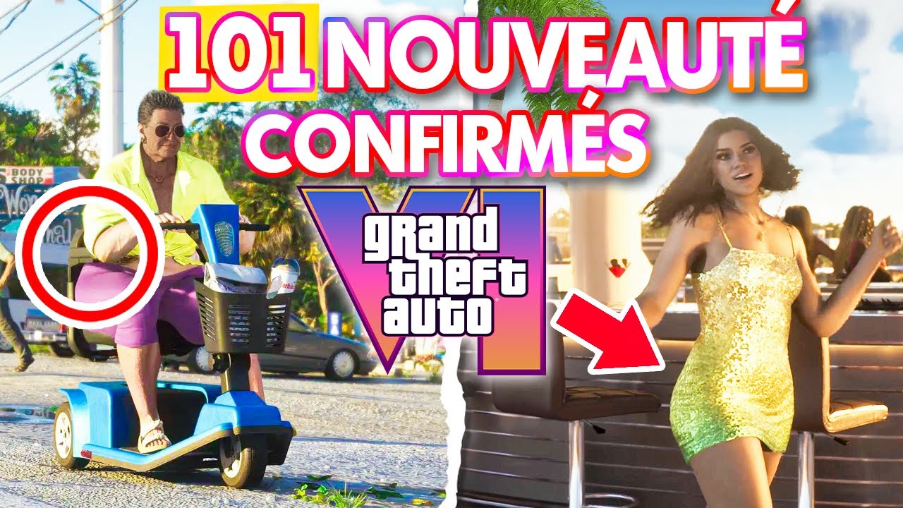 101 NOUVEAUTÉS & TECHNOLOGIE CONFIRMÉES pour GTA 6 !🤩