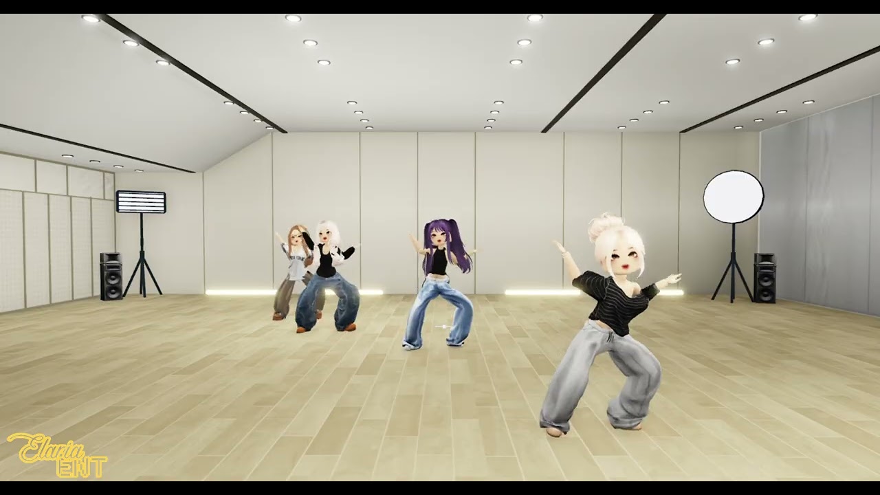 AMUUSE (아뮤즈) - &rsquo;IYKYK (If You Know You Know)&rsquo; Official Dance Practice | ELARIA ENT | KUV ROBLOX KPOP