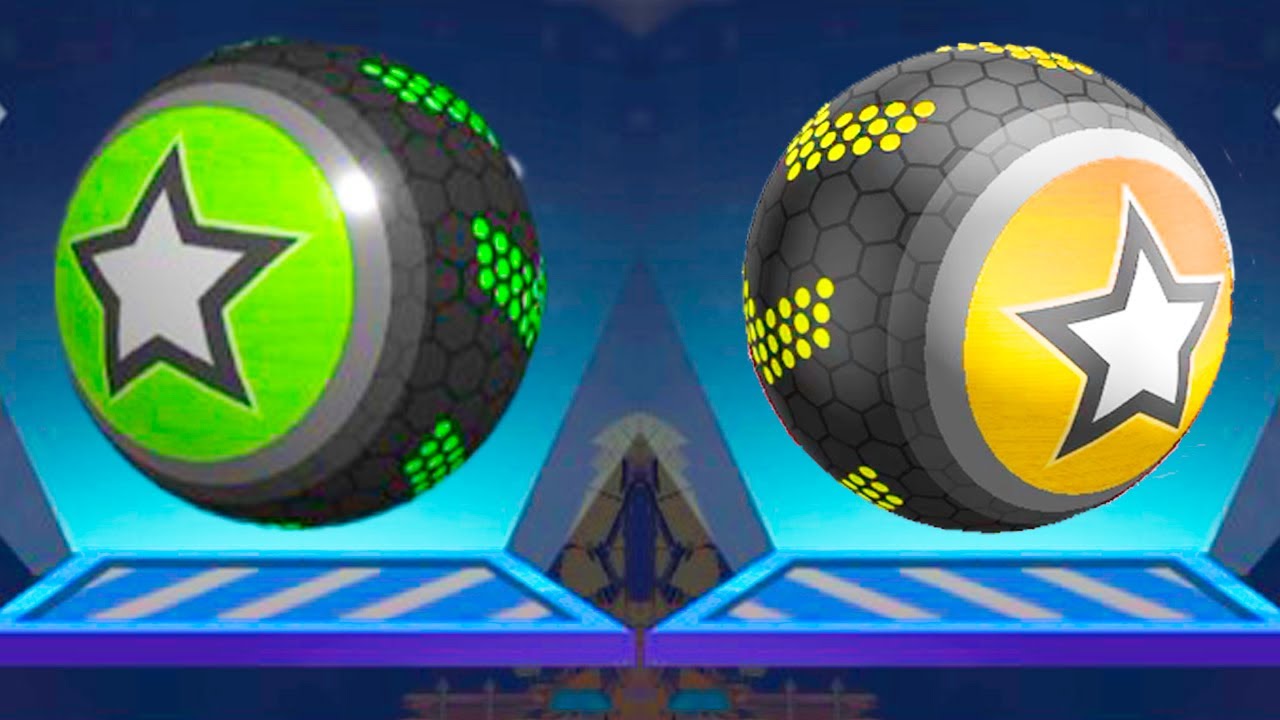 Going Balls vs Color Rolling Balls - Which STAR BALL is Better? Race-510