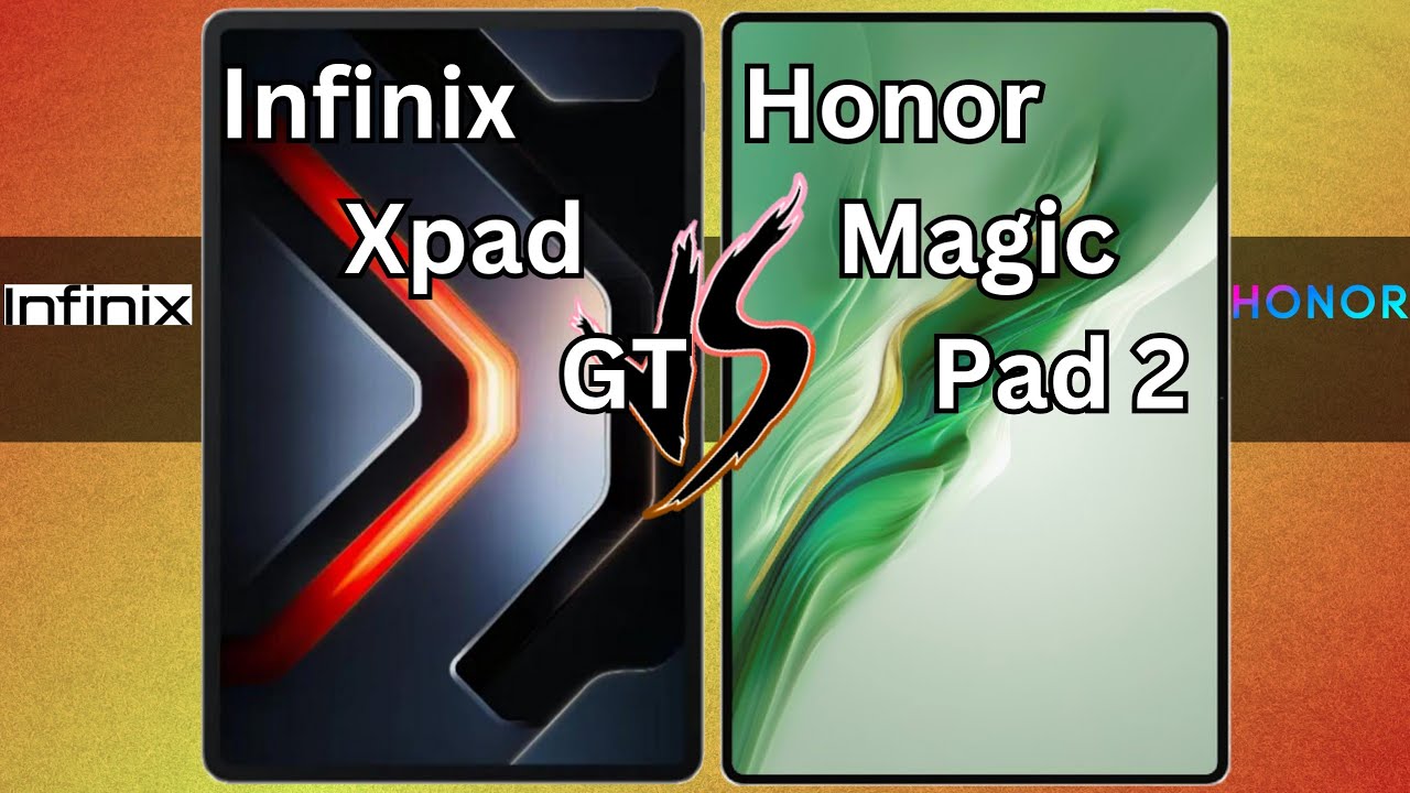 Infinix Xpad GT VS Honor Magic Pad 2