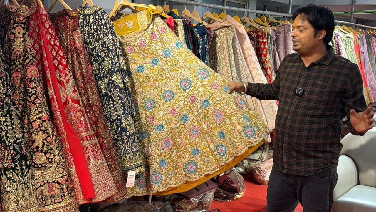शुभ विवाह + BOLLYWOOD लहंगा = 10 हज़ार डिज़ाइन Lehenga wholesale, Lehenga factory, Parnika India 🇮🇳