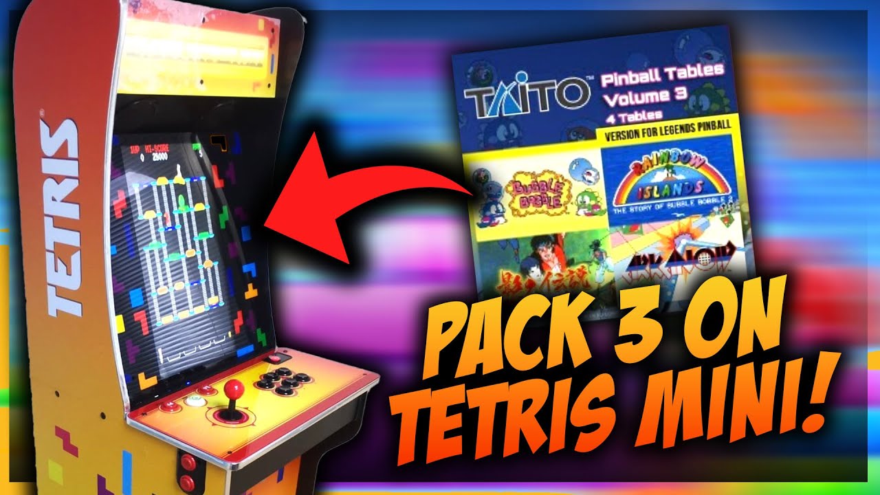 TAITO Pinball Pack 3 on AtGames Legends Ultimate Mini Tetris Edition!