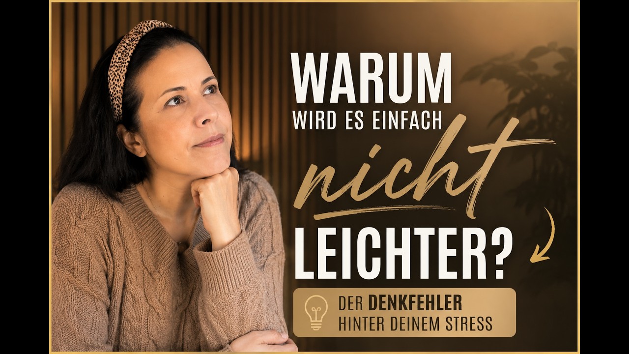 Warum wird es einfach nicht leichter? Der Denkfehler hinter deinem Stress