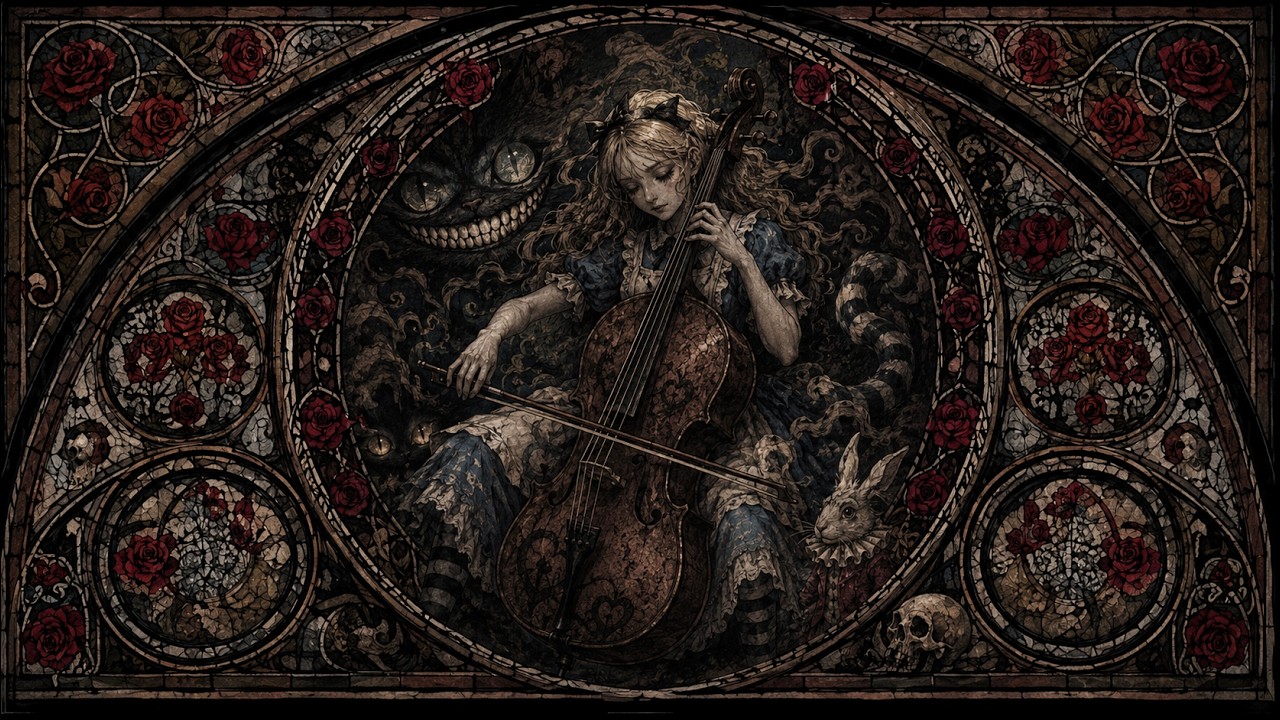 Dark Neoclassical Cello &mdash; Shadows of Wonderland | Music for Study & Focus