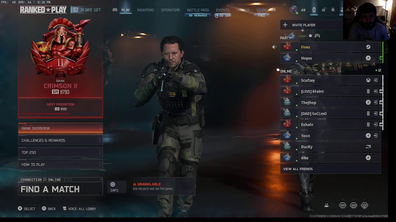 Black ops 7 CRIMSON RANKED PLAY GRIND
